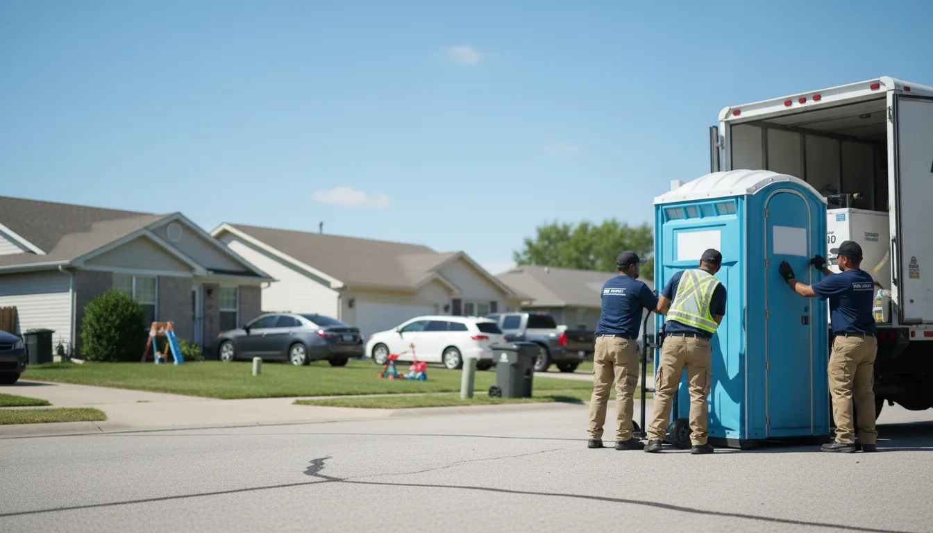 Standard Porta Potty Rentals in Mount Pleasant, TN near me